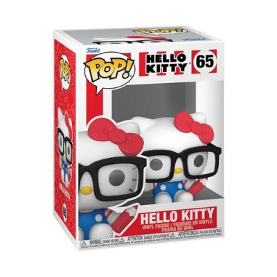 FUNKO Figurine  Hello Kitty POP! Sanrio Vinyl Hello Kitty Nerd 9 cm- -