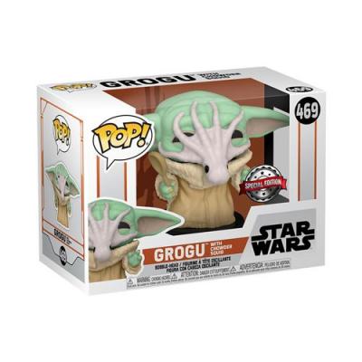 FUNKO Figurine Pop [Exclusive] Star Wars : The Child avec soupe de calamar [469]