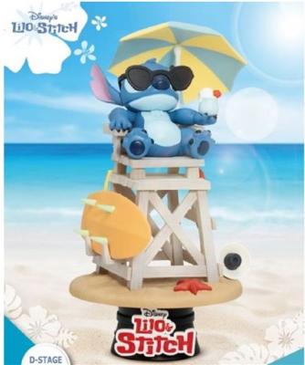 INNELEC Figurine diorama Beast Kingdom Toys Disney D-Stage Stitch Summer Vibe