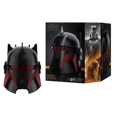 HASBRO Figurine Black Series Casque &eacute;lectronique Moff Gideon Noir et Rouge