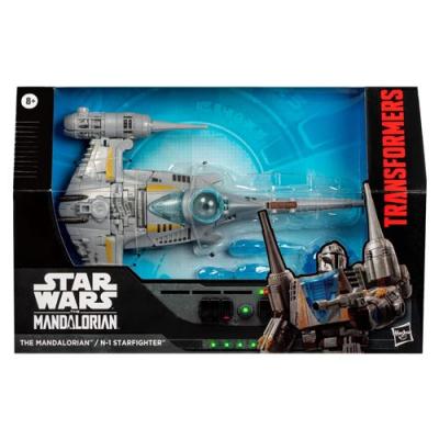 HASBRO Figurine  Transformers Star Wars The Mandalorian N-1 Starfighter