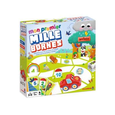 DUJARDIN Mon premier Mille Bornes - Jeu de soci&eacute;t&eacute; -  - D&egrave;s 3 ans