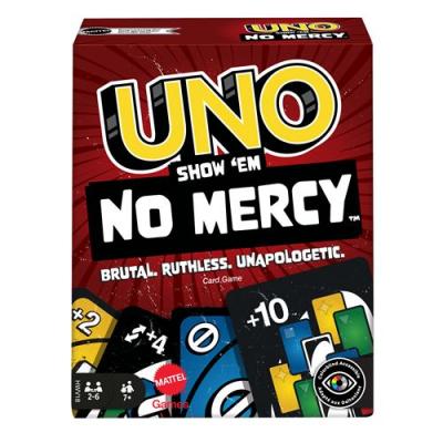 MATTEL  Games - UNO No Mercy - Jeu de cartes pour toute la famille