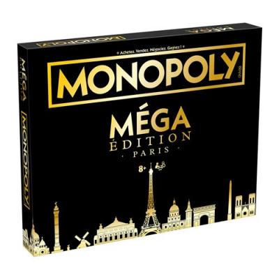 WINNING MOVES MONOPOLY Mega Paris - Jeu de soci&eacute;t&eacute; -  - D&egrave;s 8 ans