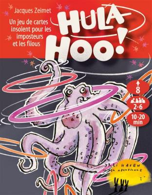 IELLO Jeu de Cartes Hula Hoo pour 6 Joueurs - Amusement et Strat&eacute;gie - Neuf