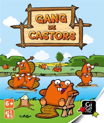 GIGAMIC Jeu d&rsquo;ambiance  Gang de Castors