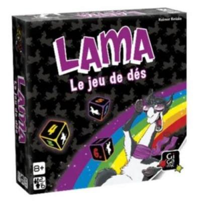 GIGAMIC Jeu d&rsquo;ambiance  Lama Le jeu de d&eacute;s 