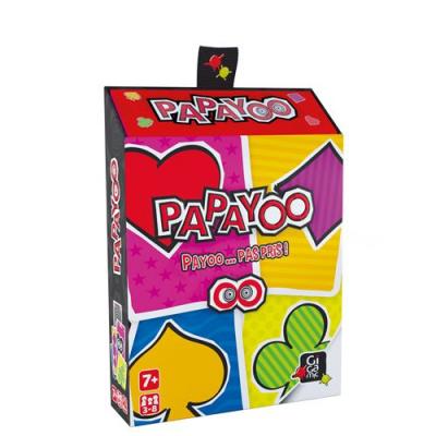 GIGAMIC Jeu de carte -  - Papayoo - Multicolore - 3 joueurs ou plus - Livr&eacute; mont&eacute;