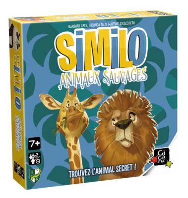 GIGAMIC Jeu d&rsquo;ambiance  Similo Animaux Sauvages 