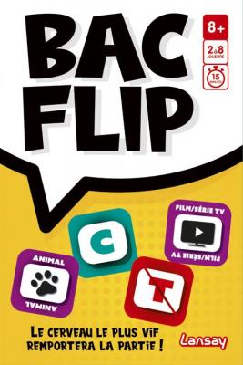 LANSAY BAC FLIP - Jeu de soci&eacute;t&eacute; -  - D&egrave;s 8 ans