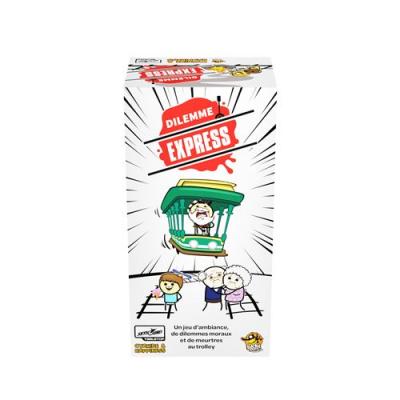 LUCKY DUCK GAMES Dilemme express - Jeu de soci&eacute;t&eacute; -  - D&egrave;s 14 ans