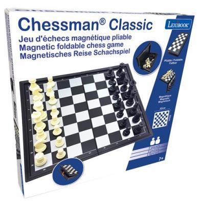 LEXIBOOK  Chessman Classic, D'&eacute;checs Magn&eacute;tique Et Pliable