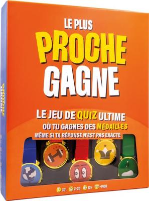 ASMODEE Le Plus Proche Gagne - Jeu De Quizz - 1400 Questions Dans 9 Cat&eacute;gories