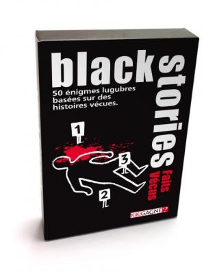 IELLO Jeu d'ambiance  Black Stories Faits V&eacute;cus 