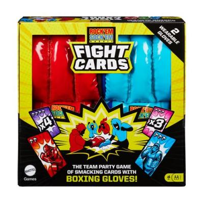 MATTEL  Games Jeu De Soci&eacute;t&eacute; Rock Em Sock Em Robots Avec Gants De Boxe