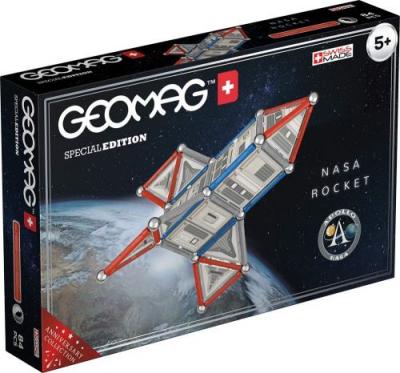 GEOMAG Jeu de construction magn&eacute;tique  nasa rocket 84 pi&egrave;ces special edition