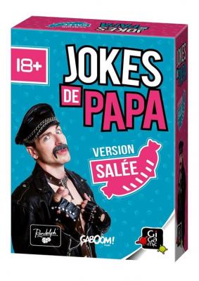 GIGAMIC Jeu de soci&eacute;t&eacute;  Jokes de Papa Extension Sal&eacute;e 