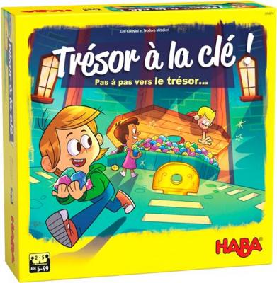 HABA Jeu de soci&eacute;t&eacute;  Tr&eacute;sor &agrave; la cl&eacute; 