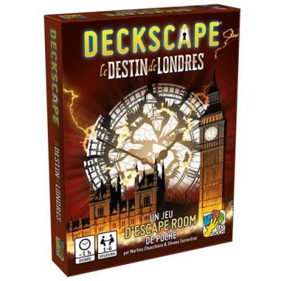SUPER MEEPLE Jeu de soci&eacute;t&eacute; Abysse Corp Deckscape Le destin de Londres 