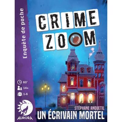 AURORA Jeu de strat&eacute;gie  Crime zoom Un &eacute;crivain mortel 