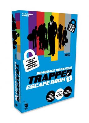 Jeu de strat&eacute;gie Dujardin Trapped Braquage de Banque Niveau difficile