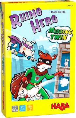 HABA Jeu d&eacute;couverte  Rhino Hero Missing Twin