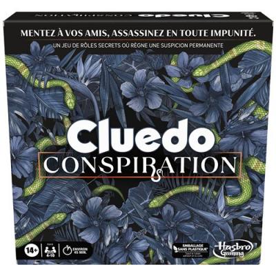 HASBRO GAMING Cluedo Conspiration jeu de soci&eacute;t&eacute; 4 &agrave; 10 joueurs &agrave; partir de 14 ans