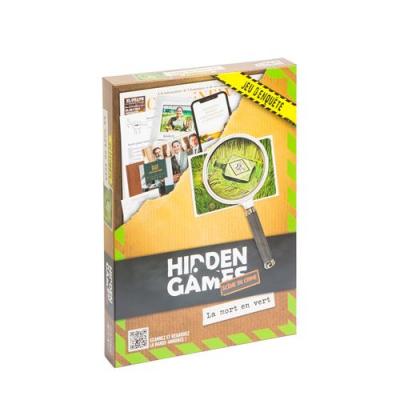 HIDDEN GAMES Jeu d'enqu&ecirc;te  Affaire N&deg;3 La mort en vert