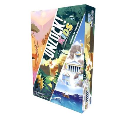 ASMODEE Jeu d'escape game  Unlock Kids Histoires de L&eacute;gendes