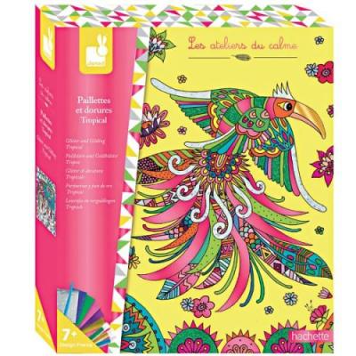 JURATOYS Janod Tropical Glitter And Gilding Multicolore 7 Years-99 Years