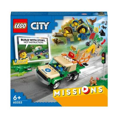 LEGO City 60353 Missions de sauvetage des animaux sauvages 