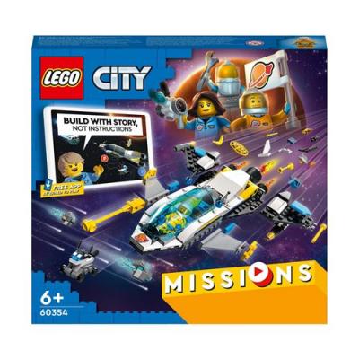 LEGO City 60354 Missions d&rsquo;exploration spatiale sur Mars 