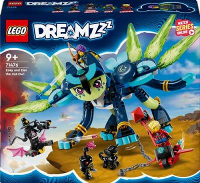 Lego DREAMZzz - Zoey et Zian, le chat-hibou, Jouets de construction