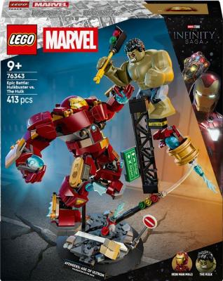 LEGO&reg; Marvel 76343 Le combat l&eacute;gendaire entre Hulkbuster et Hulk
