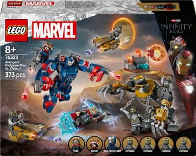 LEGO&reg; Super Heroes 76322 Avengers : Endgame Thor contre Chitauri 