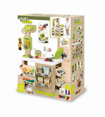 SMOBY  Supermarch&eacute; jouet vert Fresh 70x60x90 cm