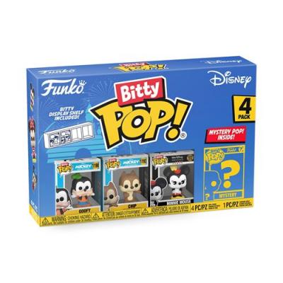 FUNKO  Disney pack 4 figurines Bitty POP! Vinyl Goofy 2,5 cm- - Figuri