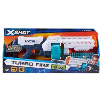 ZURU - Turbo Fire Pistolet, 8+, 36270, Blaster 20 coups-48 fl&egrave;ches