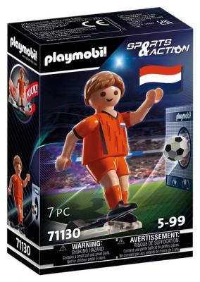 PLAYMOBIL - 71130 - Joueur de football N&eacute;erlandais