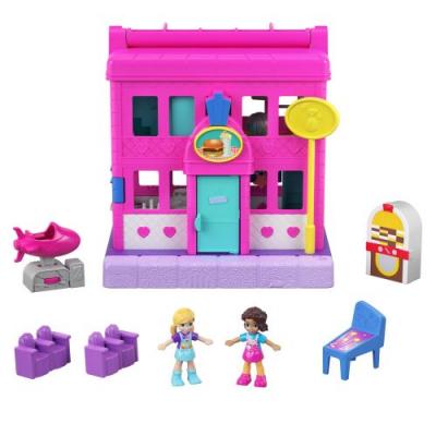 MATTEL Poup&eacute;e Polly Pocket Le restaurant 