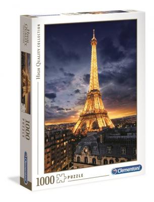 CLEMENTONI Puzzle 1000 pi&egrave;ces  High Quality Tour Eiffel 