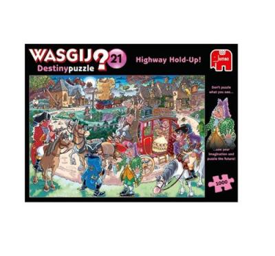 DISET Puzzle 1000 pi&egrave;ces  Wasgij Destiny 21 Highway Hold Up ! 