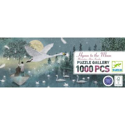 DJECO Puzzle 1000 pi&egrave;ces  Hymn to the Moon 