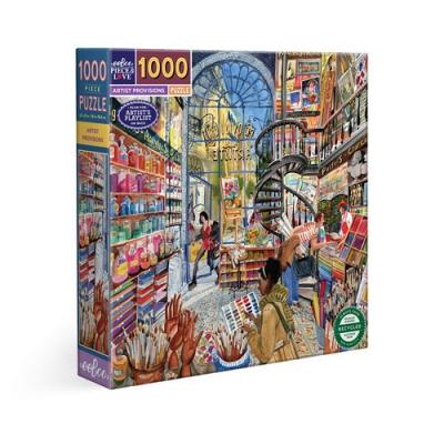 EEBOO  Puzzle adulte Artist's Provisions - 1000 pi&egrave;ces