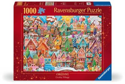 RAVENSBURGER  Puzzle 1000 pi&egrave;ces No&euml;l Christmas Cookie Village