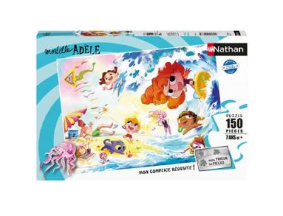 NATHAN Puzzle 150 pi&egrave;ces  Une journ&eacute;e sensag&eacute;niale Mortelle Ad&egrave;le