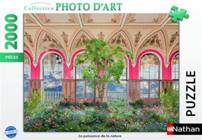 NATHAN Puzzle  2000 pi&egrave;ces : D&eacute;couvrez la beaut&eacute; de la nature - Neuf