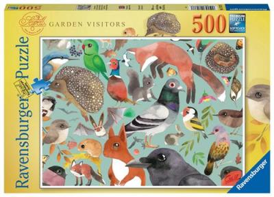 RAVENSBURGER Puzzle 500 Pi&egrave;ces  Les visiteurs du jardin Matt Sewell