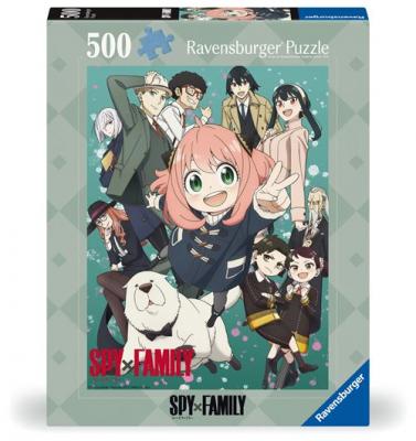 RAVENSBURGER Puzzle 500 pi&egrave;ces  Spy x Family Saison 1 - Neuf