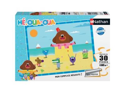 NATHAN Puzzle enfant 30 pi&egrave;ces  Oua Oua &agrave; la plage